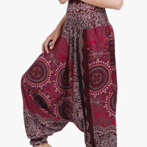 🌿 Boho Harem Pants – Chic & Comfy! 🌿
